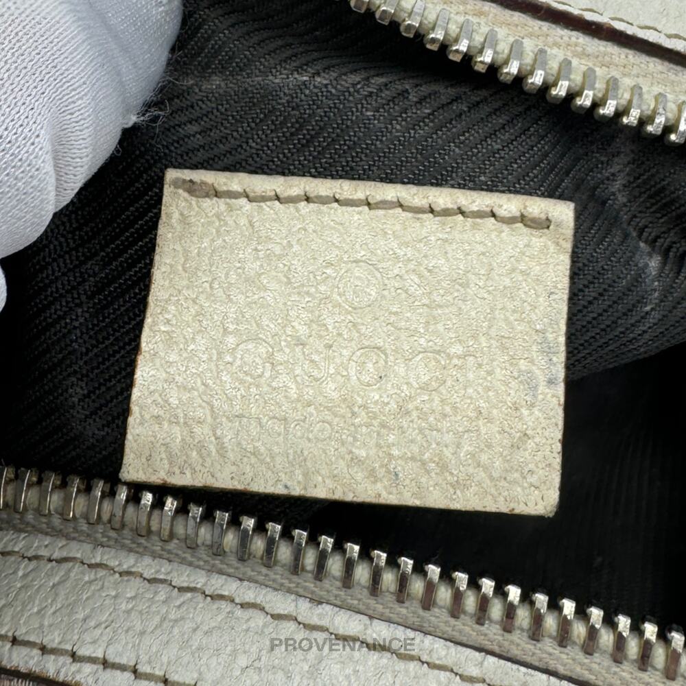 🔴 Gucci Cosmetic Pouch - Powder Pink GG Canvas Heart - Picture 10 of 11